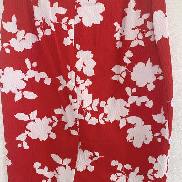 Talbots Bold Floral Print Office to Date Night Pencil Skirt size 6 - Picture 2 of 4